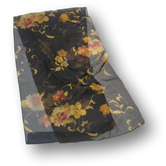 Florall scarf - Picture 1 of 2